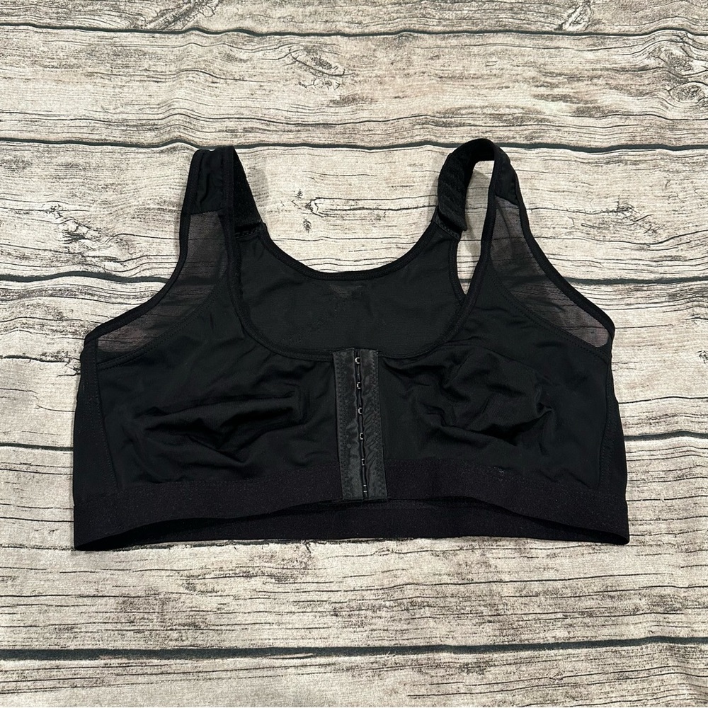 Amazon Post Surgical Compression Bra in Black Size Large